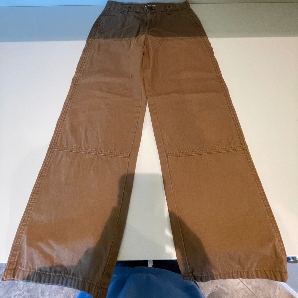 GAP Kids Boys Brown Carpenter Pants, Size 14